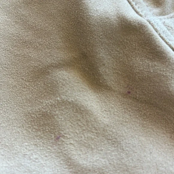 New-banana republic-S-tan(stone)-heritage suede shirt/jacket(Shacket) luxurious - Picture 16 of 16